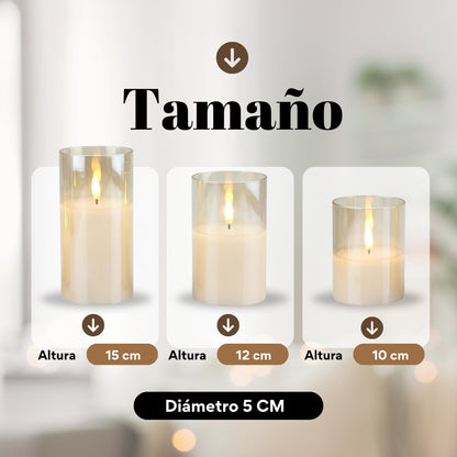 LumiNight® - Velas sin llama Realistas